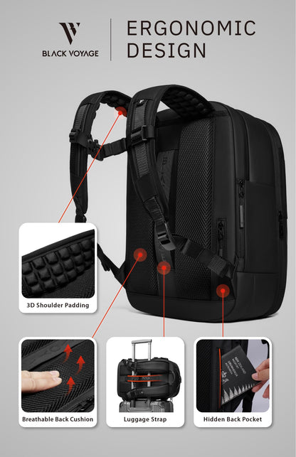 rabattie Vortex Vacuum Seal Travel Backpack 60L