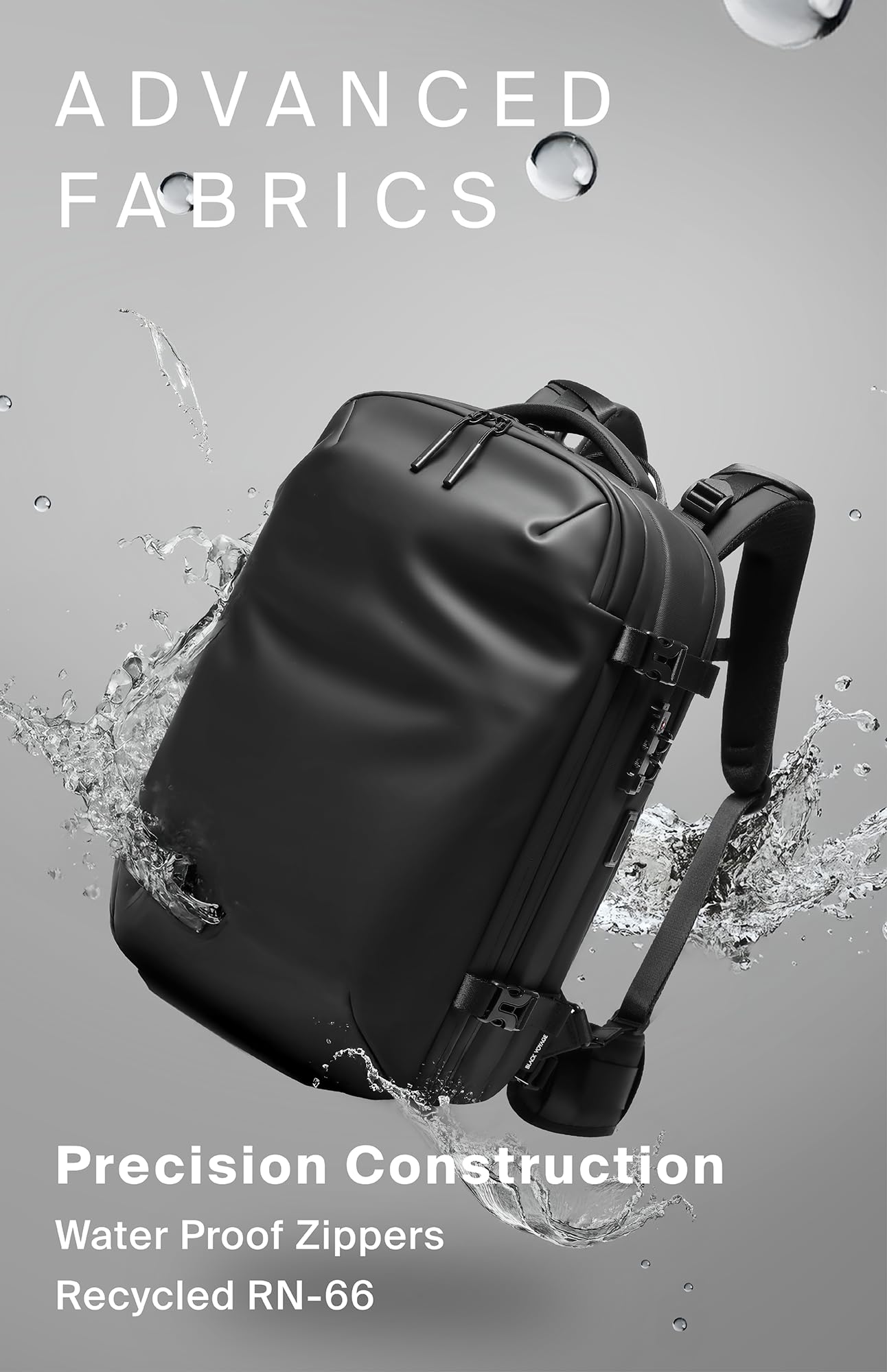rabattie Vortex Vacuum Seal Travel Backpack 60L  + Vacuum Pump Included