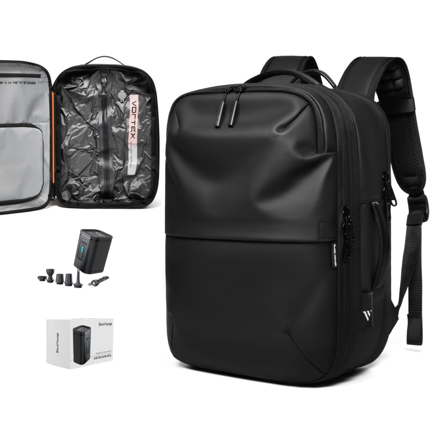 rabattie Vortex Vacuum Seal Travel Backpack 60L